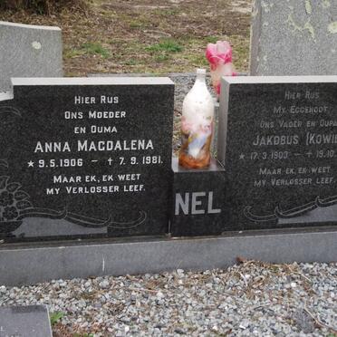 NEL Jakobus 1903-1970 &amp; Anna Magdalena 1906-1981