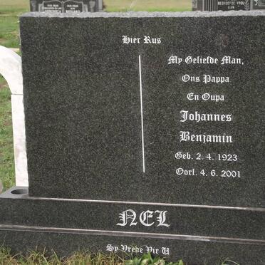NEL Johannes Benjamin 1923-2001