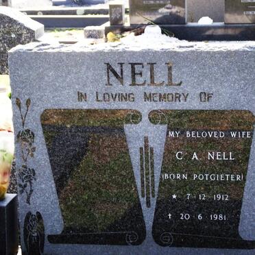NELL C.A. nee POTGIETER 1912-1981