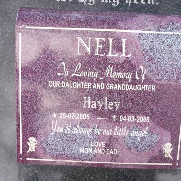 NELL Hayley 2005-2005