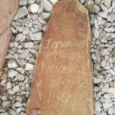 NEVELING Ignatius 1930-2003