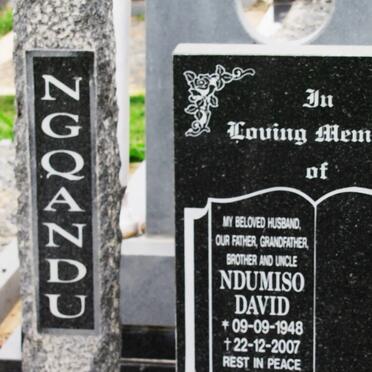 NGQANDU Ndumiso David 1948-2007