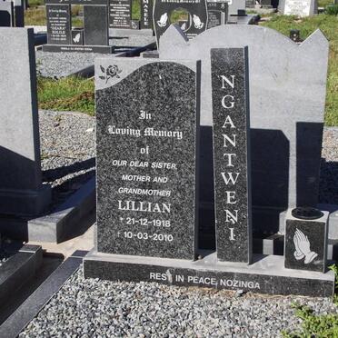 NGANTWENI Lillian 1918-2010