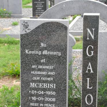 NGALO Mcebisi 1958-2008