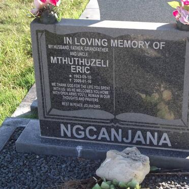 NGCANJANA Mthuthuzeli Eric 1963-2009