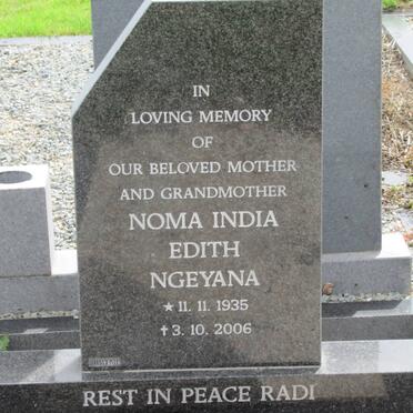NGEYANA Noma India Edith 1935-2006