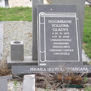 NGOMBANE Yoliswa Gladys 1970-2006