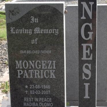NGESI Mongezi Patrick 1946-2007