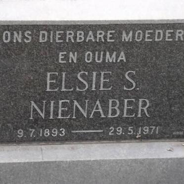 NIENABER Elsie S. 1893-1971