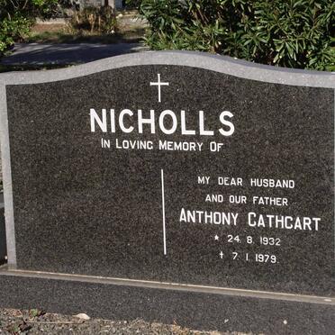NICHOLLS Anthony Cathcart 1932-1979