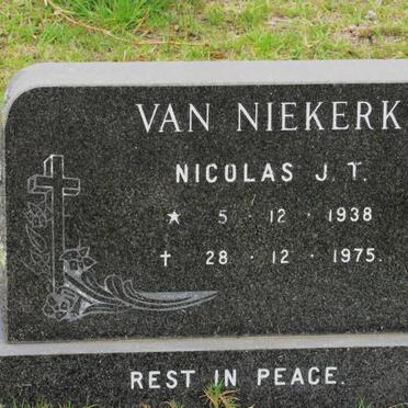 NIEKERK Nicolas J.T., van 1938-1975