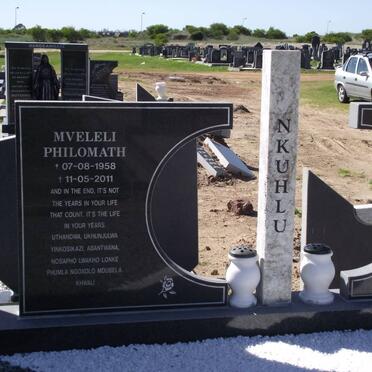 NKUHLU Mveleli Philomath 1958-2011