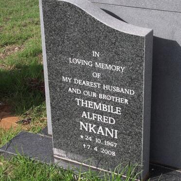 NKANI Thembile Alfred 1967-2008