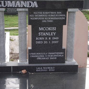 NKUMANDA Mcokisi Stanley 1949-2007