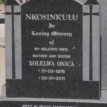 NKOSINKULU Xolelwa Onica 1976-2011