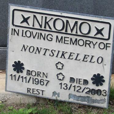 NKOMO Nontsikelelelo 1967-2003