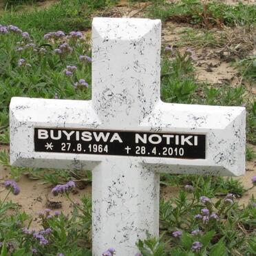 NOTIKI Buyiswa 1964-2010