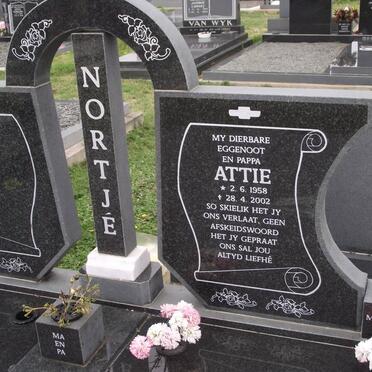 NORTJE Attie 1958-2002