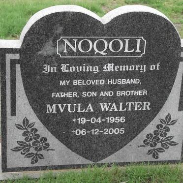 NOQOLI Mvula Walter 1956-2005