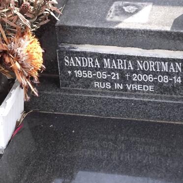NORTMAN Sandra Maria 1958-2006