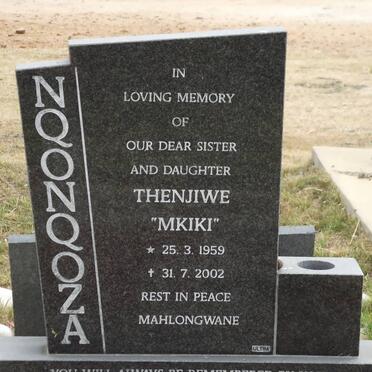 NQONQOZA Thenjiwe 1959-2002