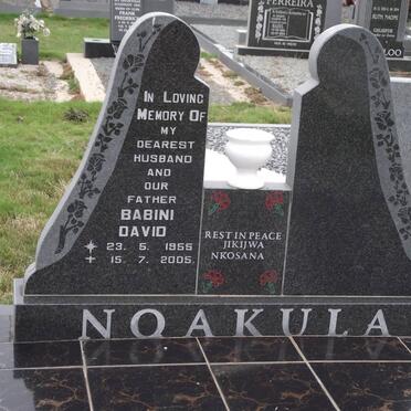 NQAKULA Babini David 1955-2005