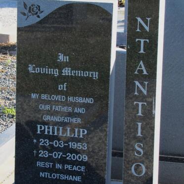 NTANTISO Phillip 1953-2009