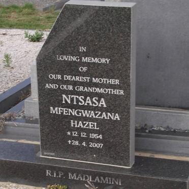 NTSASA Mfengwazana Hazel 1954-2007