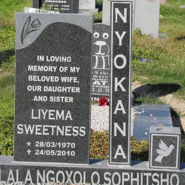 NYOKANA Liyema Sweetness 1970-2010