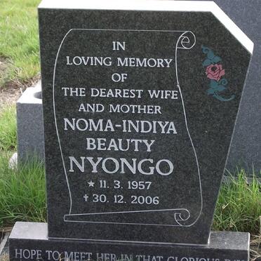 NYONGO Noma-Indiya Beauty 1957-2006