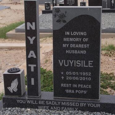 NYATI Vuyisile 1952-2010
