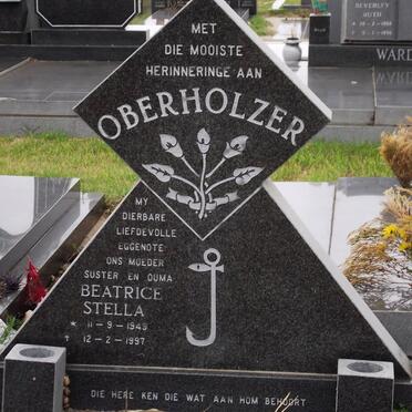 OBERHOLZER Beatrice Stella 1949-1997