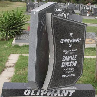 OLIPHANT Zamile Samson 1945-2007