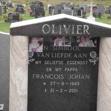 OLIVIER Francois Johan 1949-2001