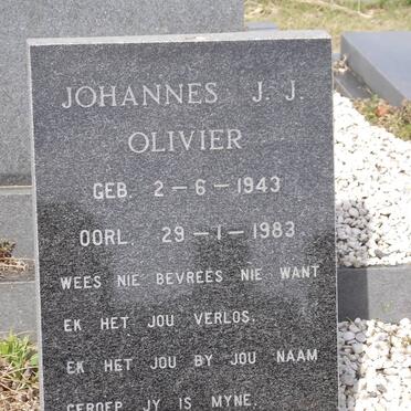 OLIVIER Johannes J.J. 1943-1983