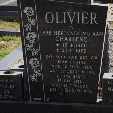 OLIVIER Charlene 1966-1989