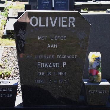 OLIVIER Edward P. 1953-1979