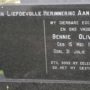 OLIVIER Bennie 1917-1971