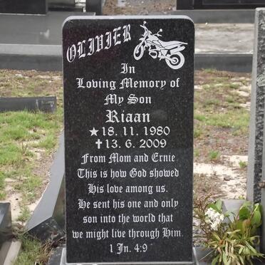 OLIVIER Riaan 1980-2009