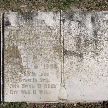 OLIVIER Frederik Jacobus 1940-1963