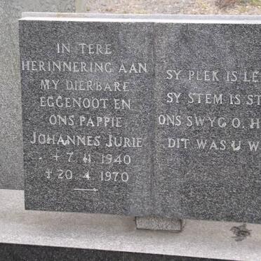 OLIVIER Johannes Jurie 1940-1970