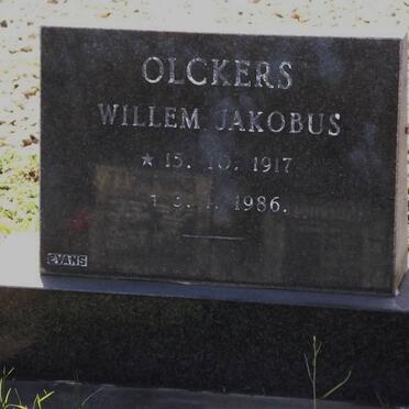 OLCKERS Willem Jakobus 1917-1986
