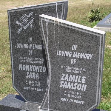 OLIPHANT Zamile Samson 1945-2007 &amp; Nonkonzo Sara 1946-2012