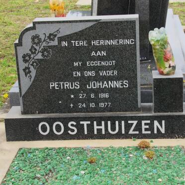 OOSTHUIZEN Petrus Johannes 1916-1977