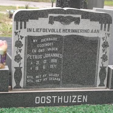 OOSTHUIZEN Petrus Johannes 1918-1971