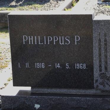 OPPERMAN Philippus P. 1916-1968 &amp; Hester E. 1914-1994