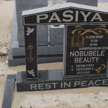 PASIYA Nobubele Beauty 1957-2011