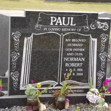 PAUL Norman Robert 1931-2001
