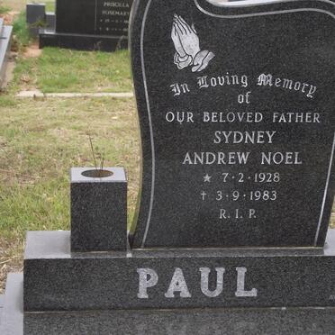 PAUL Sydney Andrew Noel 1928-1983