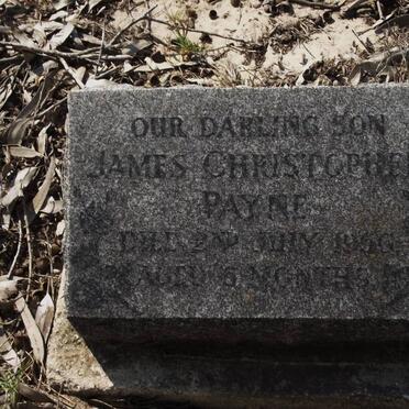 PAYNE James Christopher -1950